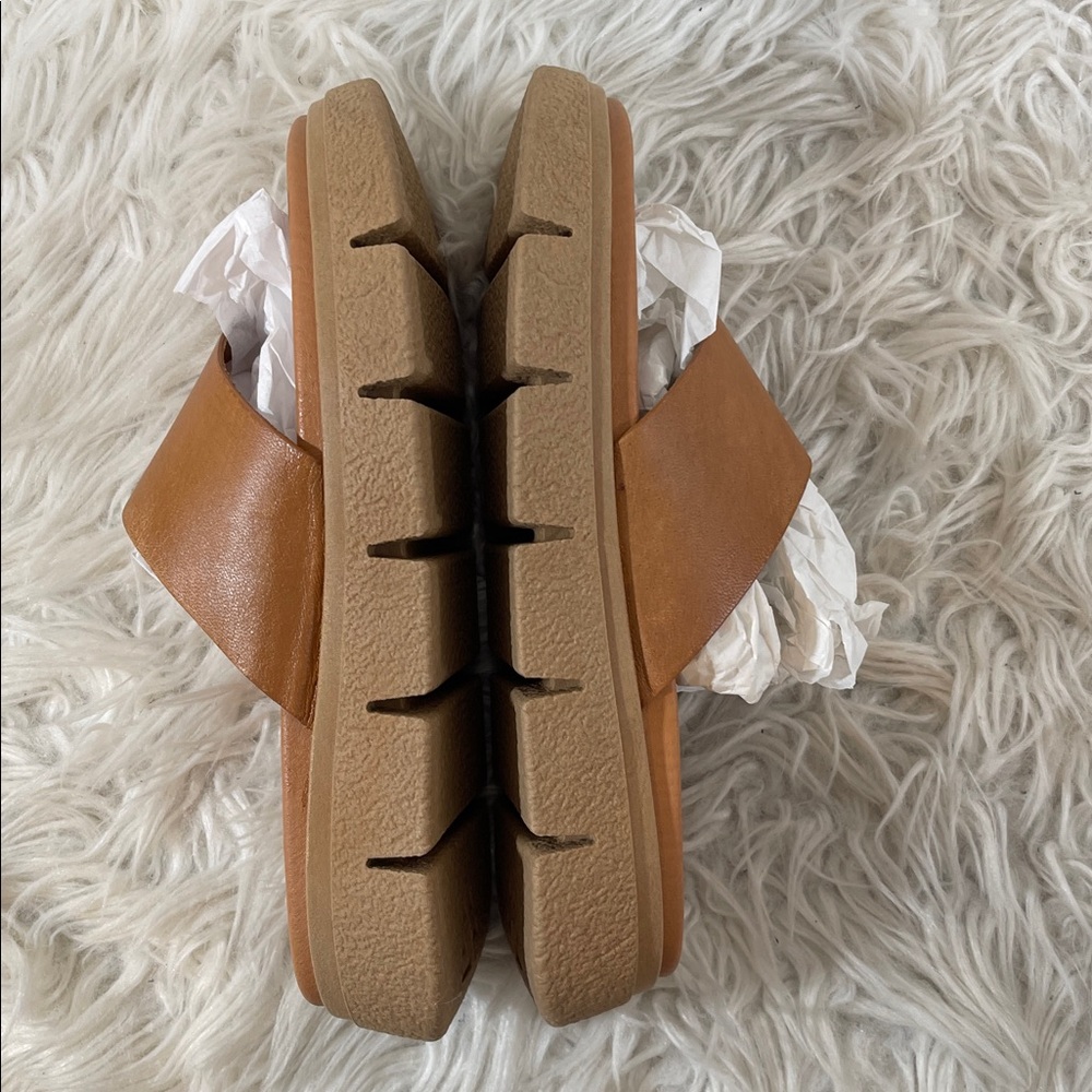 Cougar Ponyo Brown Slip On Sandals Size 8 Made In Spain NEW - Picture 9 of 13